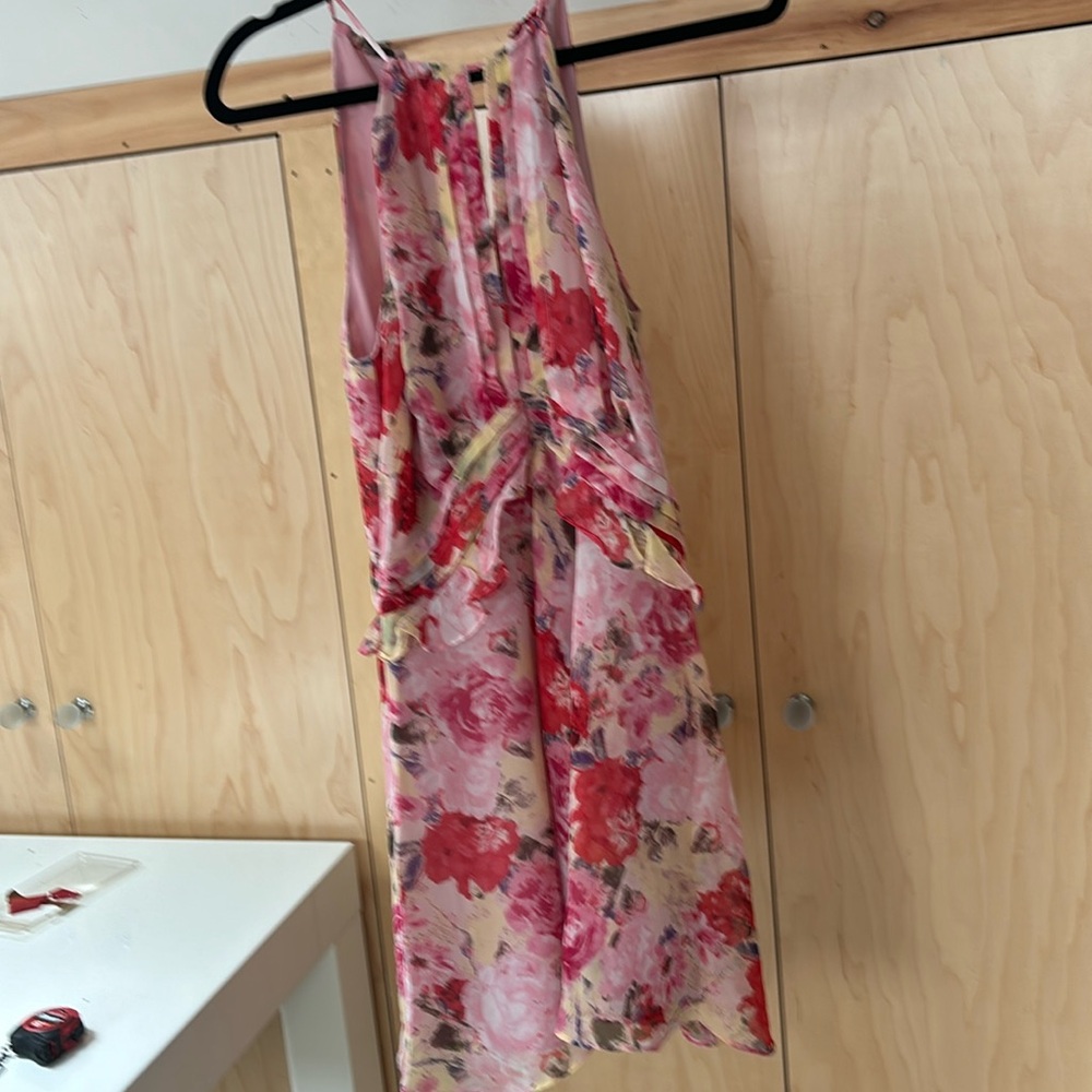 Floret Studios Florals Raffle Waist‎ Dress